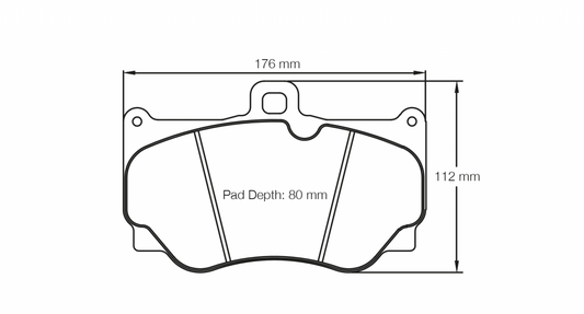 PAGID Racing Pagid Racing 8011 RSL29 Compound Brake Pads 8011-RSL29