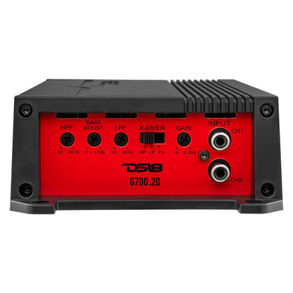 GEN-X Full-Range Class D 2-Channel Amplifier | 2 x 100W RMS @ 4 Ohm
