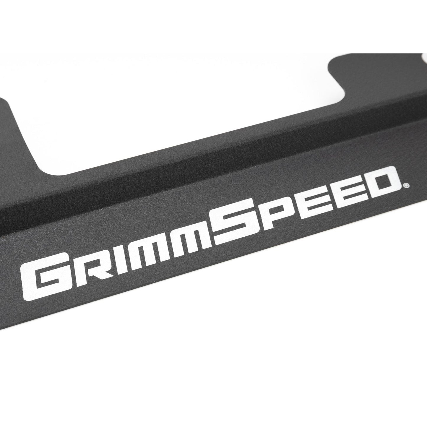 GrimmSpeed Radiator Shroud w/ Tool Tray - Black - 2002-07 Subaru Impreza GRM096005