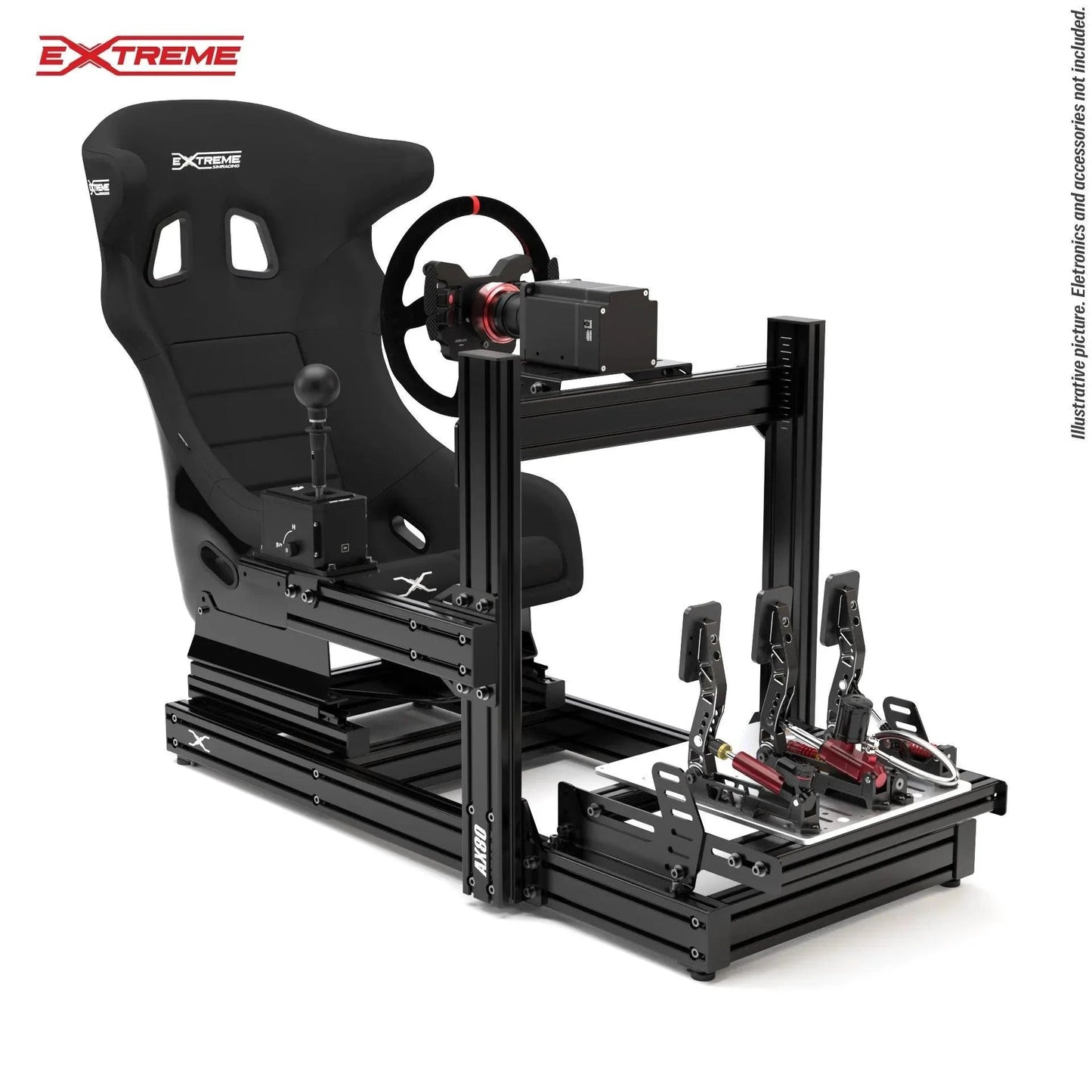 GEAR SHIFTER MOUNT FOR ANY ALUMINUM CHASSIS 80 x 40