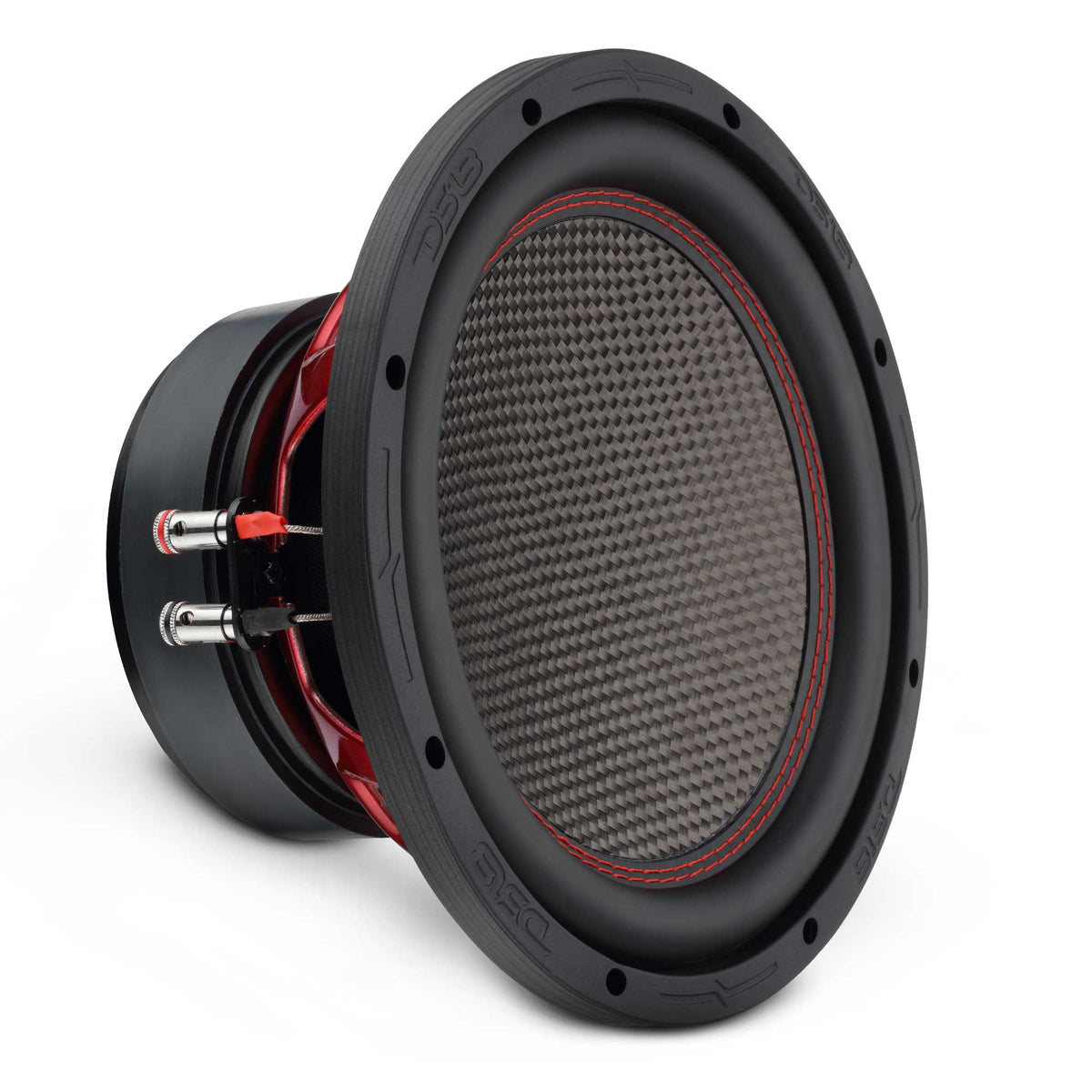 GEN-X 10" Subwoofer with Carbon Fiber Dust Cap | 600W RMS Dual 4-Ohm Voice Coils