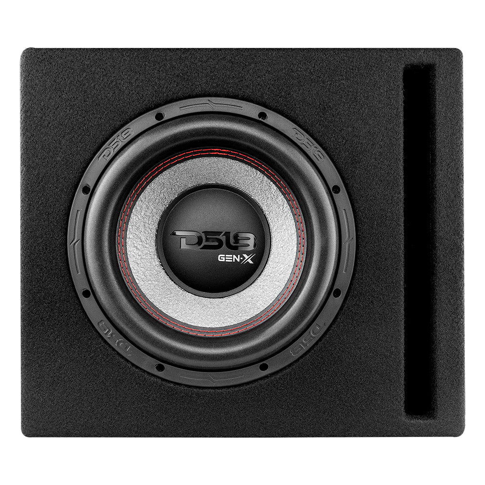 10" Loaded Subwoofer Ported Enclosure With GEN-X104D 400 Watts RMS