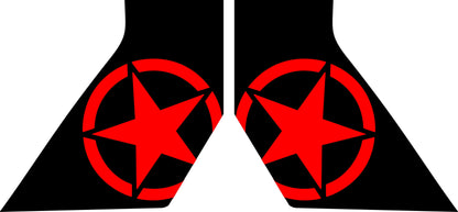 Side Star Graphic Decals for Jeep Gladiator (x2)