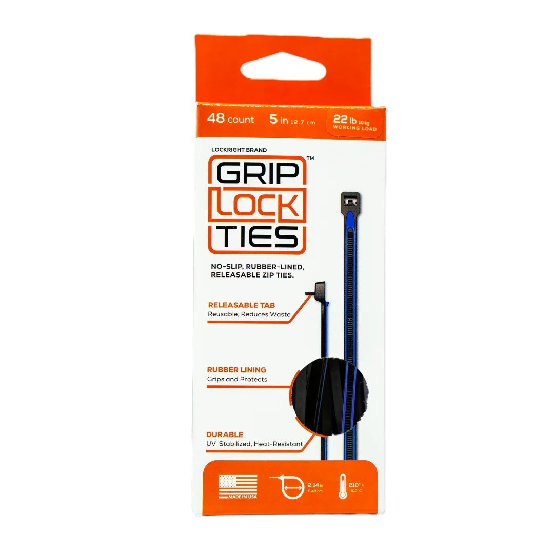 G5-BKBU-X48 GRIP LOCK TIES