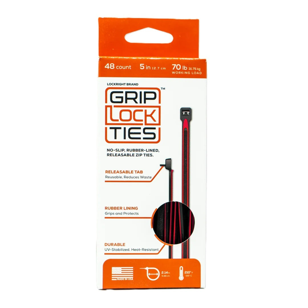 G5-BKRD-X48 GRIP LOCK TIES
