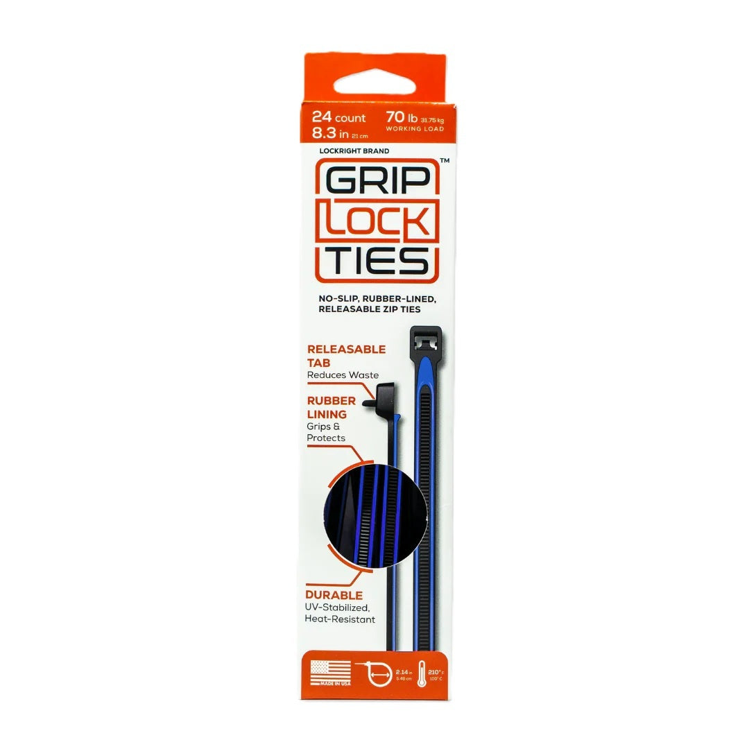 G8-BKBU-X24 GRIP LOCK TIES