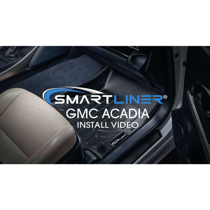 SMARTLINER Floor Liners for 2017-2023 GMC Acadia (2nd Row Bucket)