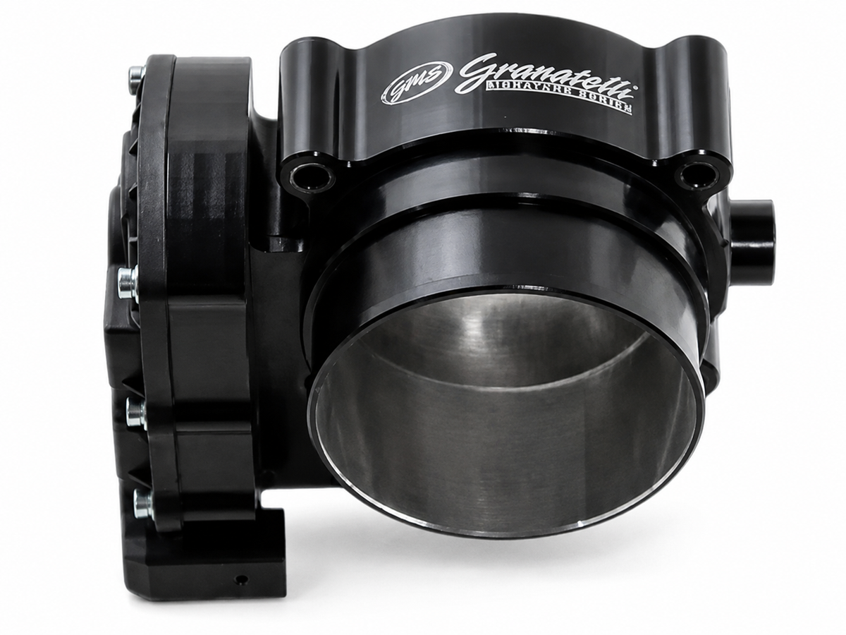 Granatelli 90mm 2015–2017 Ford Mustang GT 5.0L Coyote Billet Drive-By-Wire Throttle Body – GMTBCYT57B