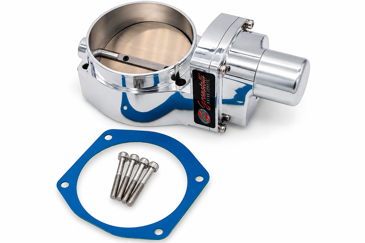 Granatelli 103mm GM LS3/LSA/LSX Polished Billet Drive-By-Wire Throttle Body – GMTBLS3P