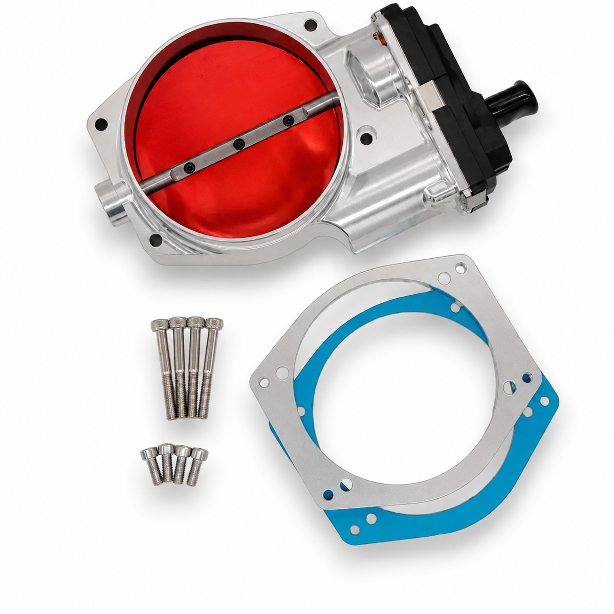 Granatelli 112mm 2014–2024 GM LT1/LT4/LT5 Natural Billet Drive-By-Wire Throttle Body – GMTBLT112