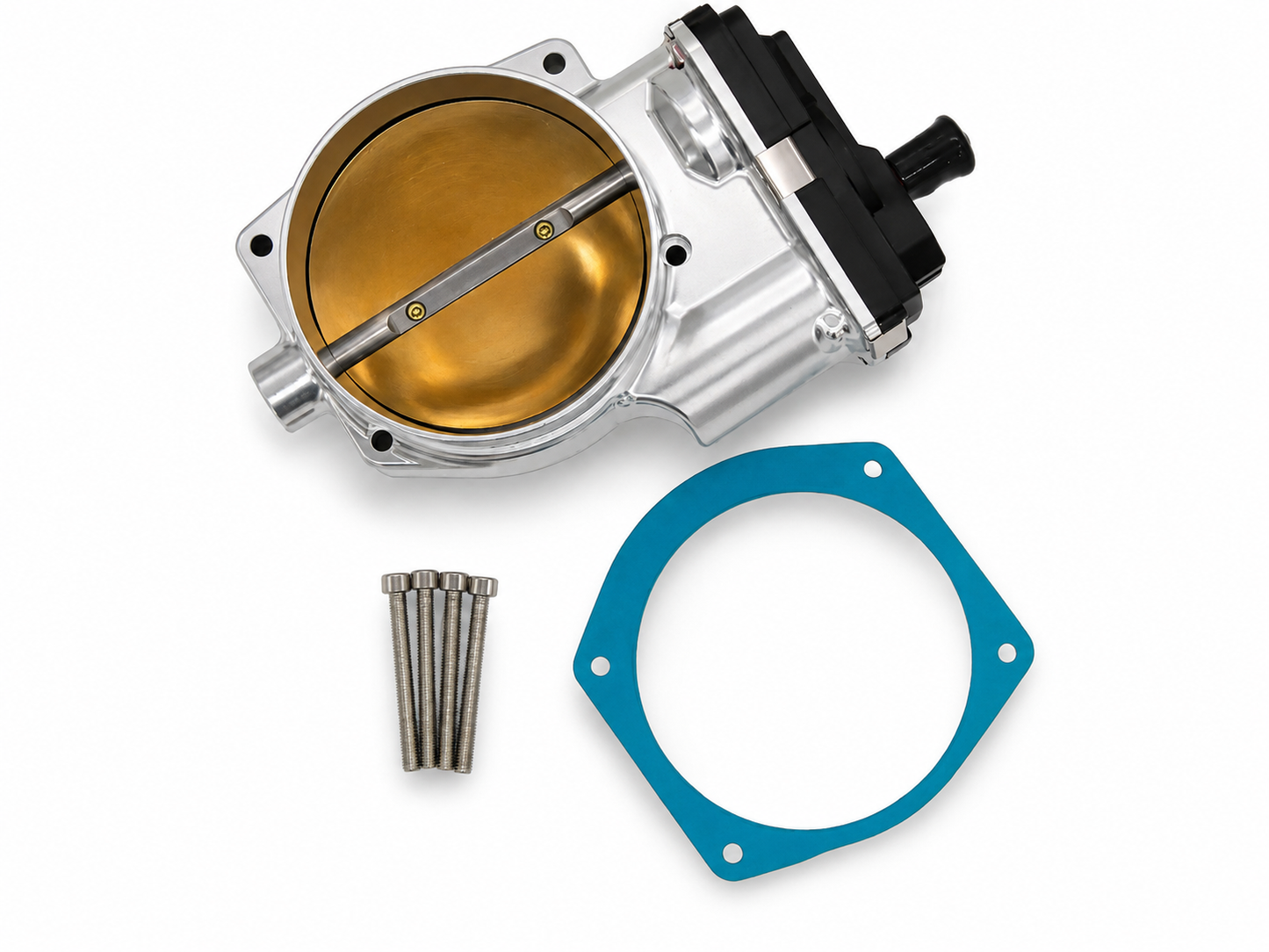 Granatelli 103mm 2014–2024 GM LT1/LT4/LT5 Natural Billet Drive-By-Wire Throttle Body – GMTBLT4
