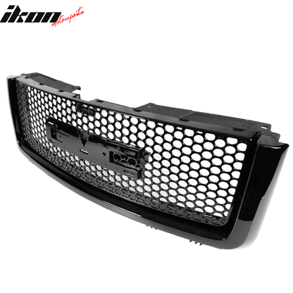 2007-2013 GMC Sierra 1500 Denali Mesh Front Hood Molding Grille ABS