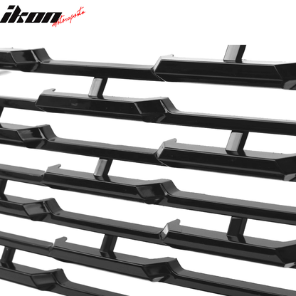 2015-2019 GMC Yukon Denali Front Upper Grille Black + Red GMC Emblem