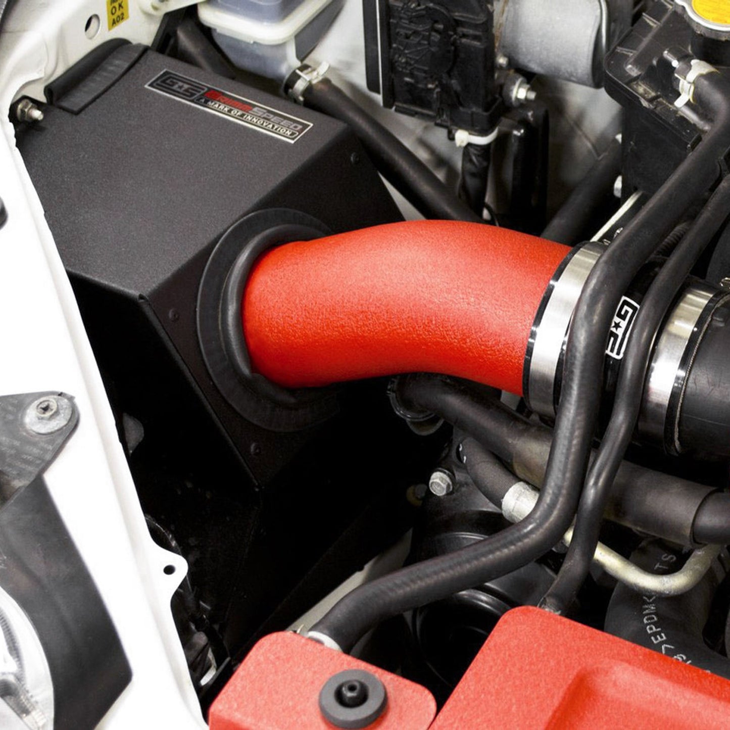 GrimmSpeed Cold Air Intake - Red - 2005-09 Subaru Legacy GT/Outback XT GRM060072