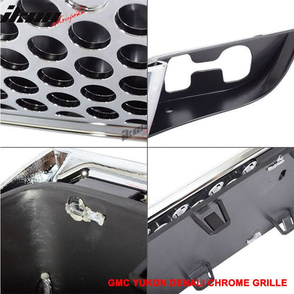 Fits 07-14 GMC Yukon /Yukon XL 1500 Denali Honeycomb Mesh Front Hood L