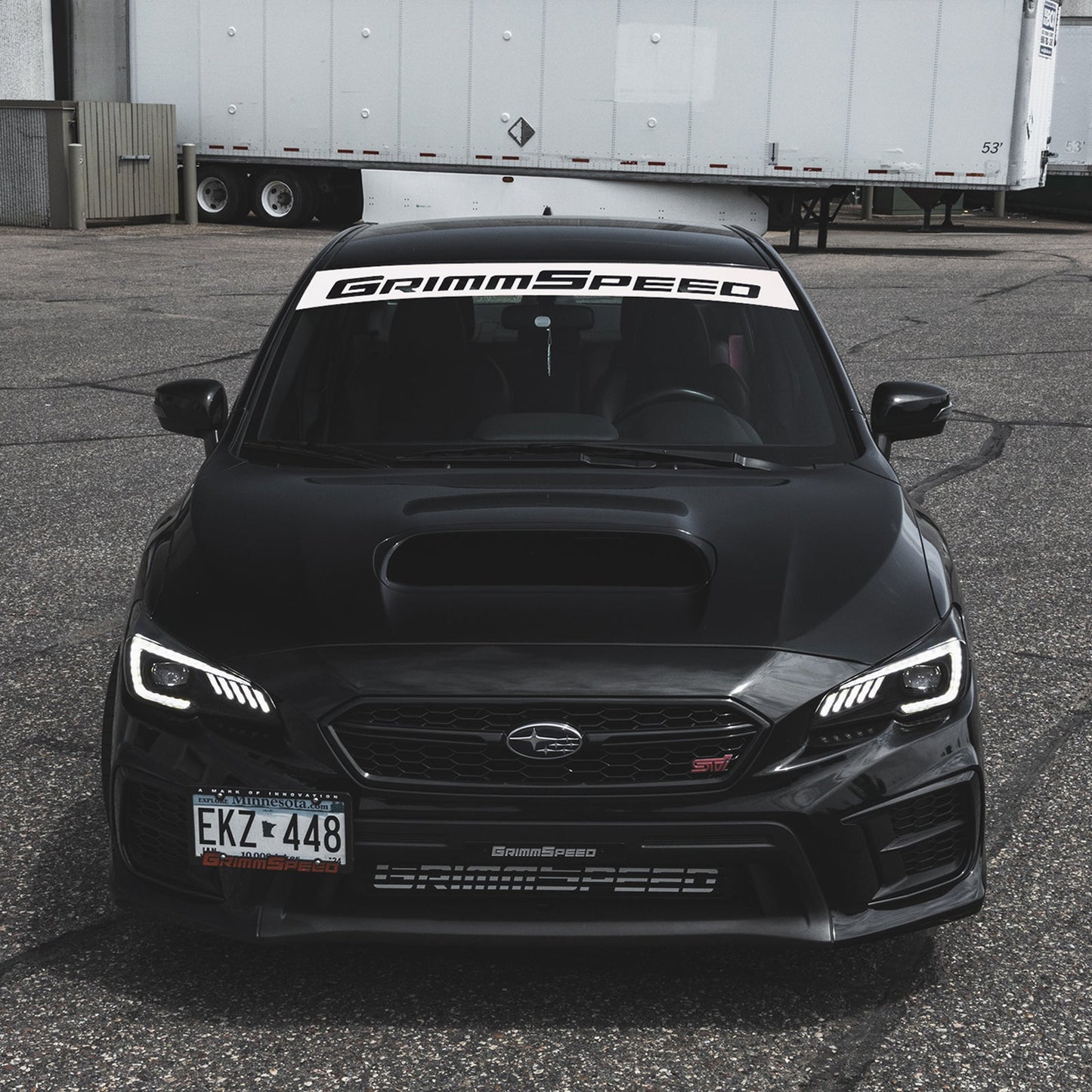 GrimmSpeed Windshield Banners - FREE U.S. SHIPPING! GRM111035