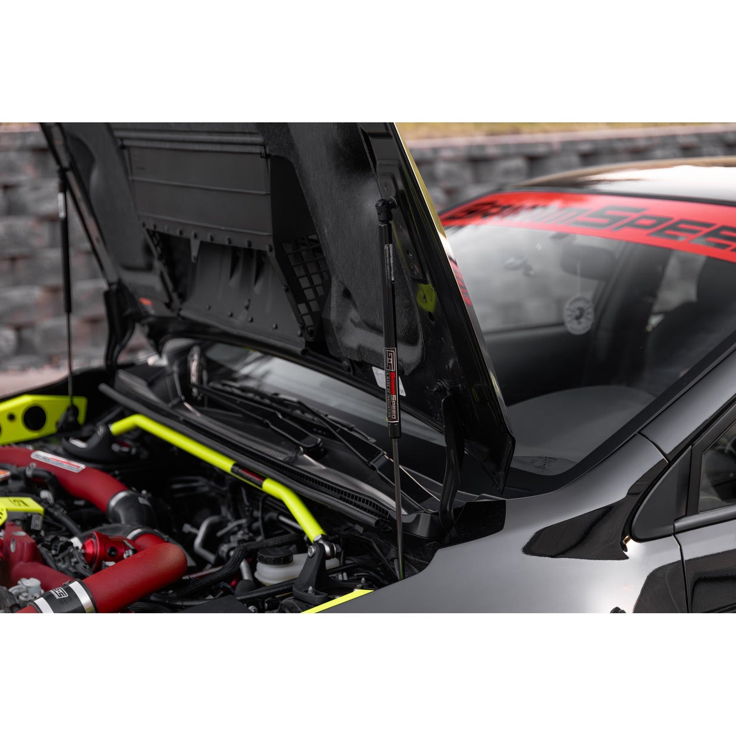 GrimmSpeed High-Lift Hood Struts - 2015+ Subaru WRX, 2015-21 Subaru STI GRM113072