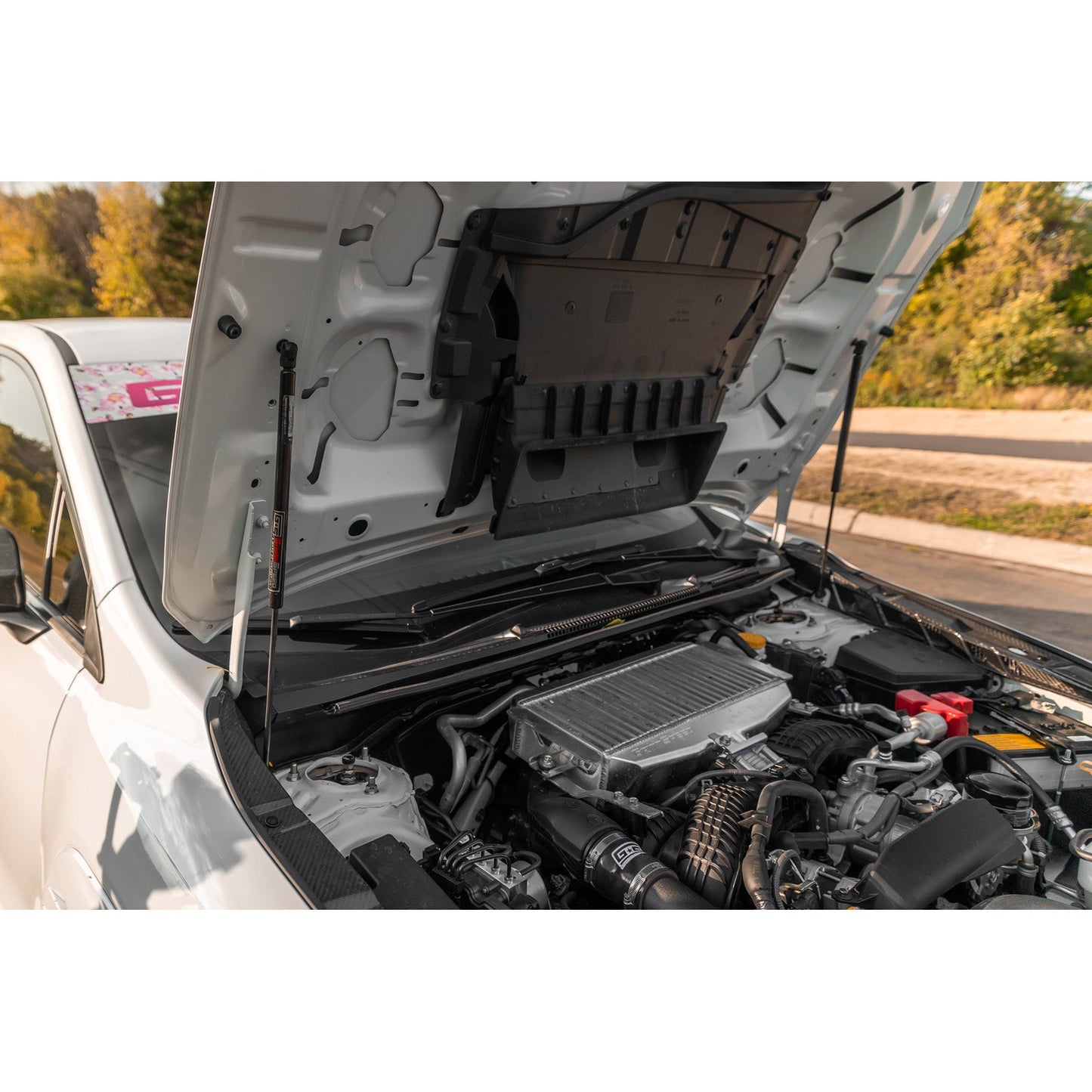 GrimmSpeed High-Lift Hood Struts - 2015+ Subaru WRX, 2015-21 Subaru STI GRM113072