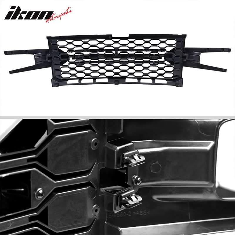 2019-2021 Silverado 1500 LT/LTZ/RST/High Country Black Car Grille
