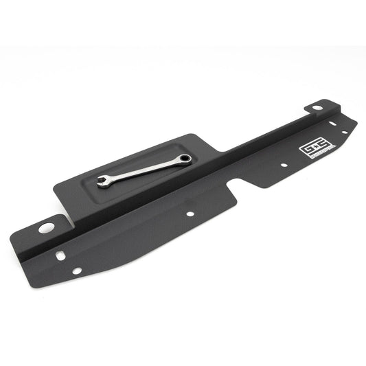 GrimmSpeed Radiator Shroud w/ Tool Tray - Black - 2008-14 Subaru WRX, 2008-14 Subaru STI GRM096008