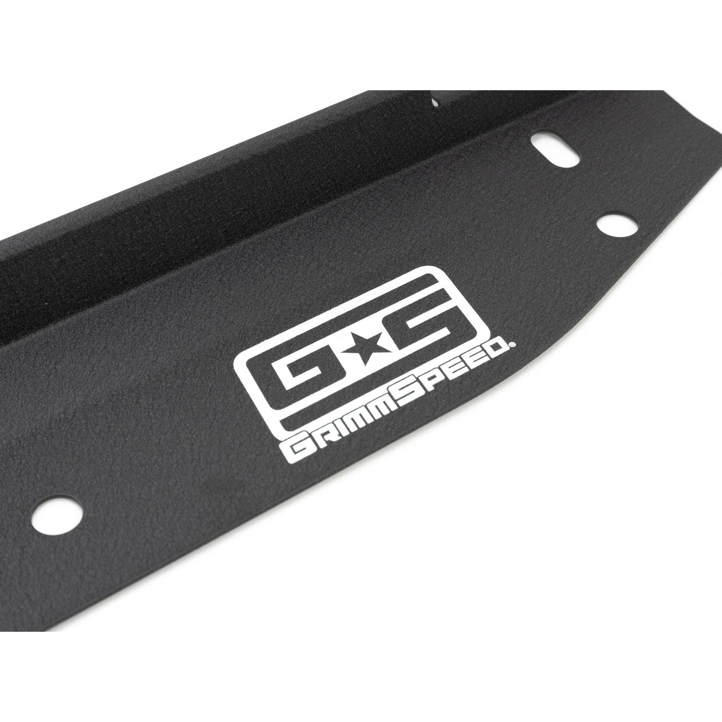 GrimmSpeed Radiator Shroud w/ Tool Tray - Black - 2008-14 Subaru WRX, 2008-14 Subaru STI GRM096008