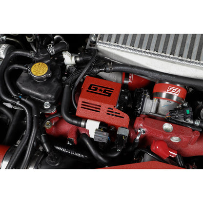 GrimmSpeed Electronic Boost Control Cover - Red - 2008-21 Subaru STI GRM112000.1