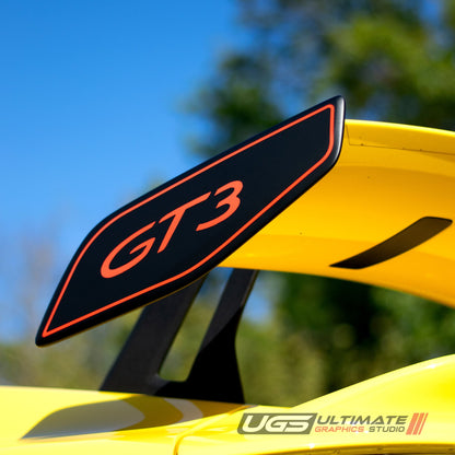 Wing Cap Decal Set fits GT3 PORSCHE 992