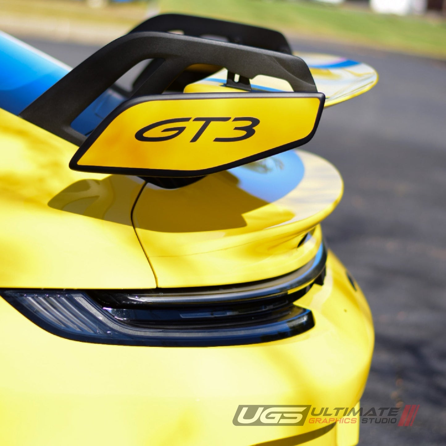 Wing Cap Decal Set fits GT3 PORSCHE 992