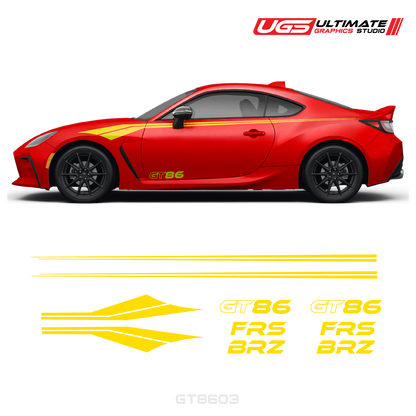 GT86 Decal Graphics