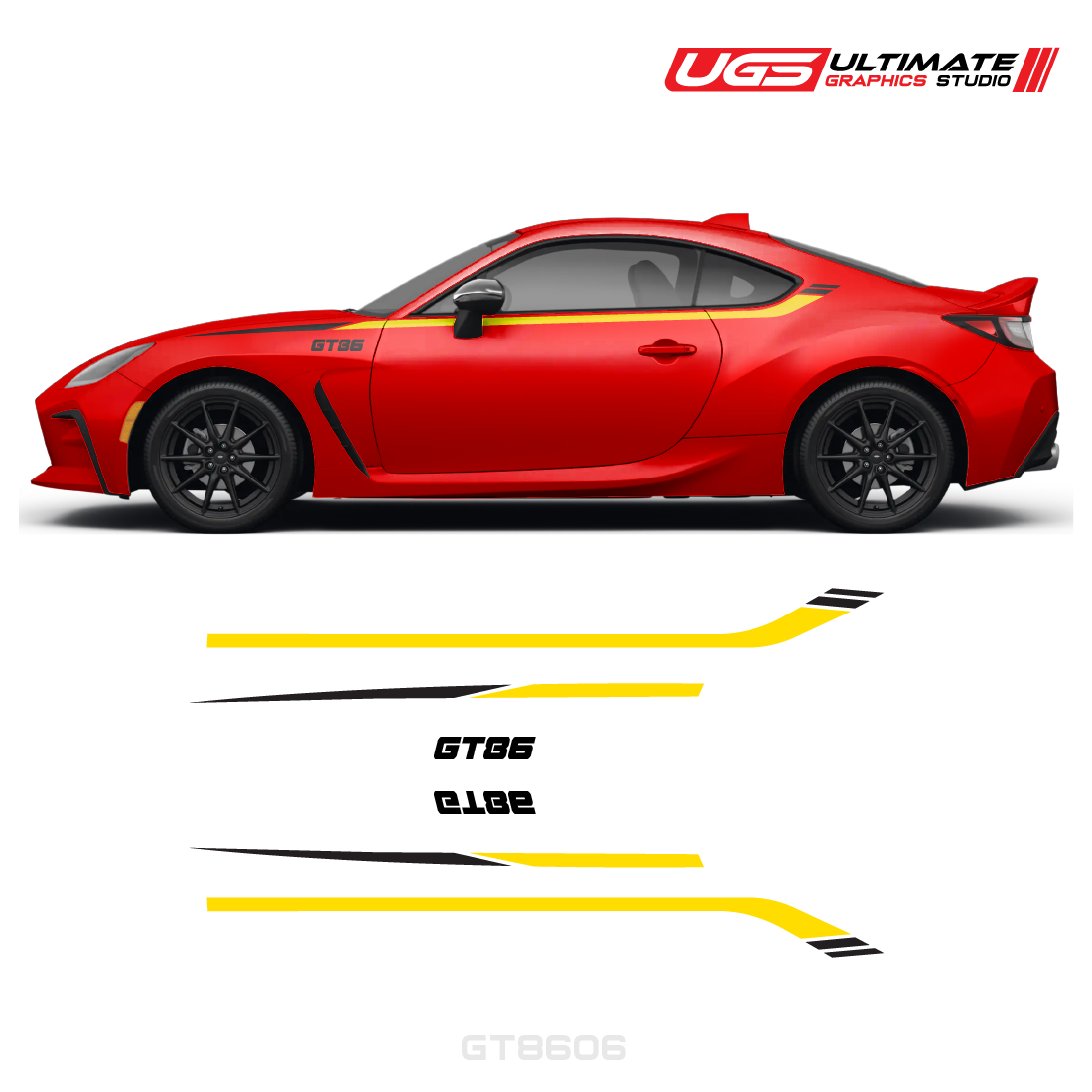 Side Stripe Graphics 2 Color