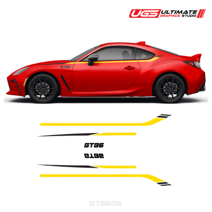 Side Stripe Graphics 2 Color