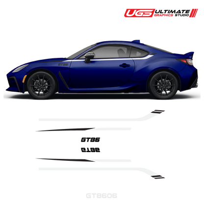 Side Stripe Graphics 2 Color