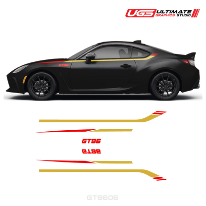 Side Stripe Graphics 2 Color