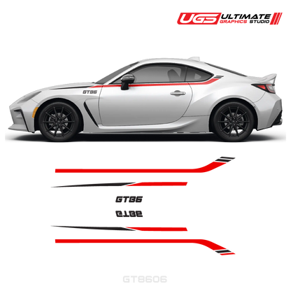 Side Stripe Graphics 2 Color