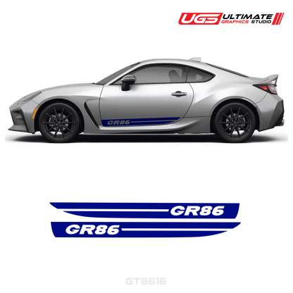 GR86 Side Decal Stripe Kit