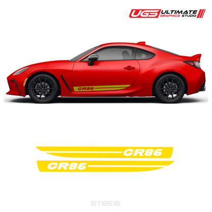 GR86 Side Decal Stripe Kit