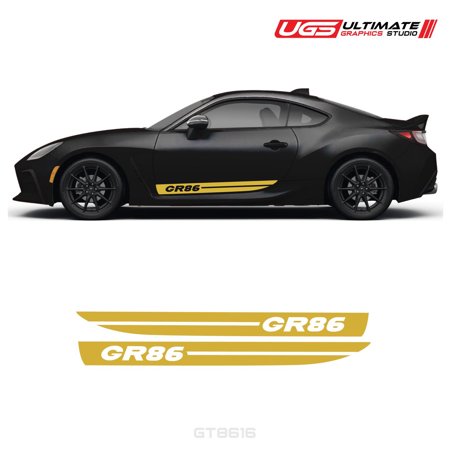 GR86 Side Decal Stripe Kit