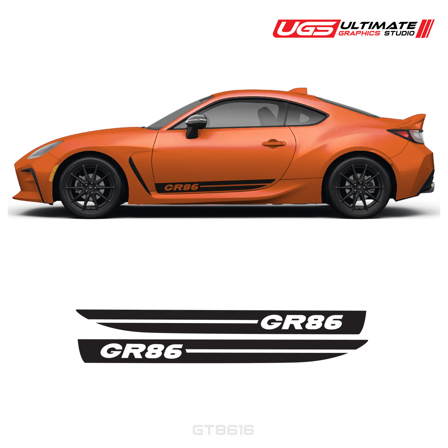 GR86 Side Decal Stripe Kit