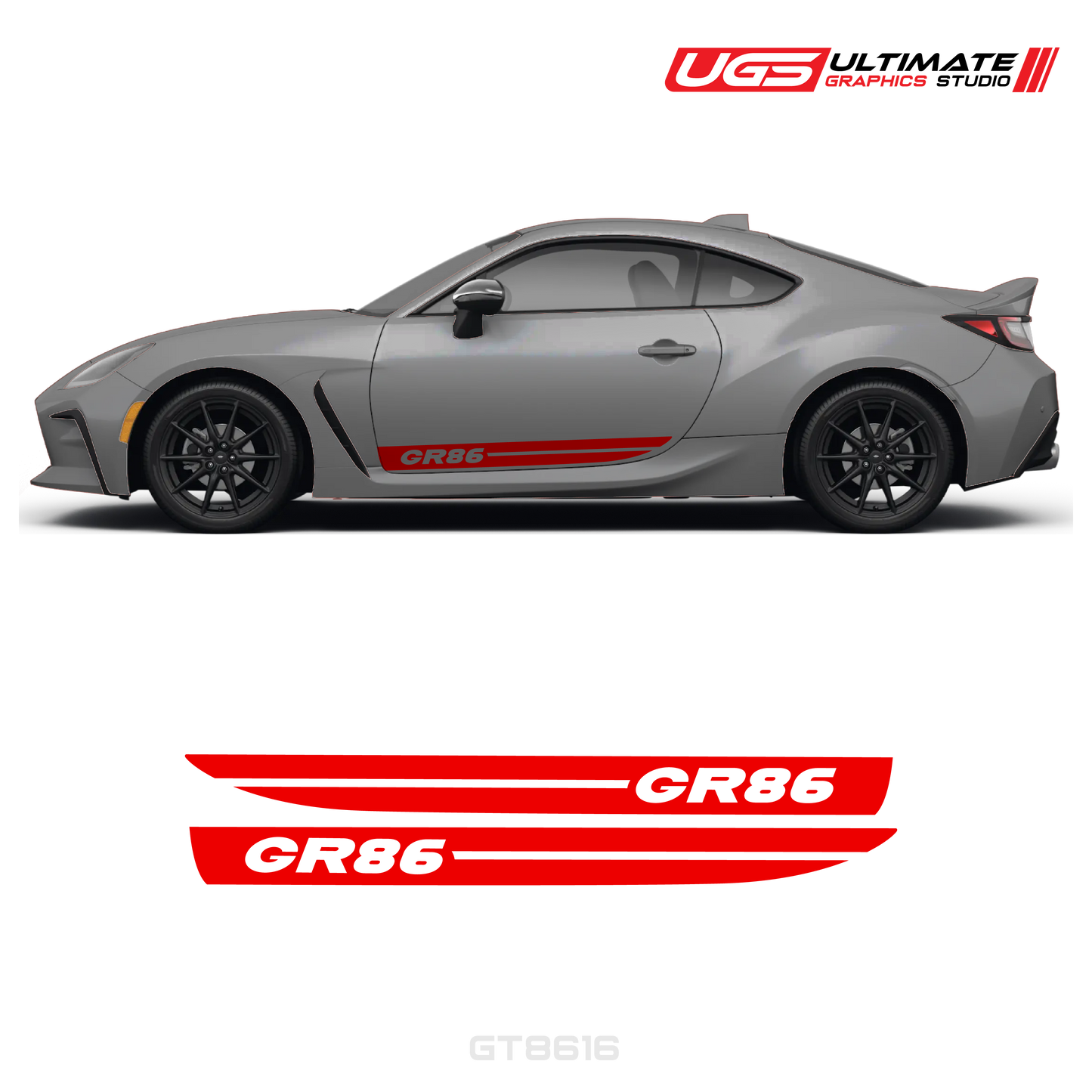 GR86 Side Decal Stripe Kit