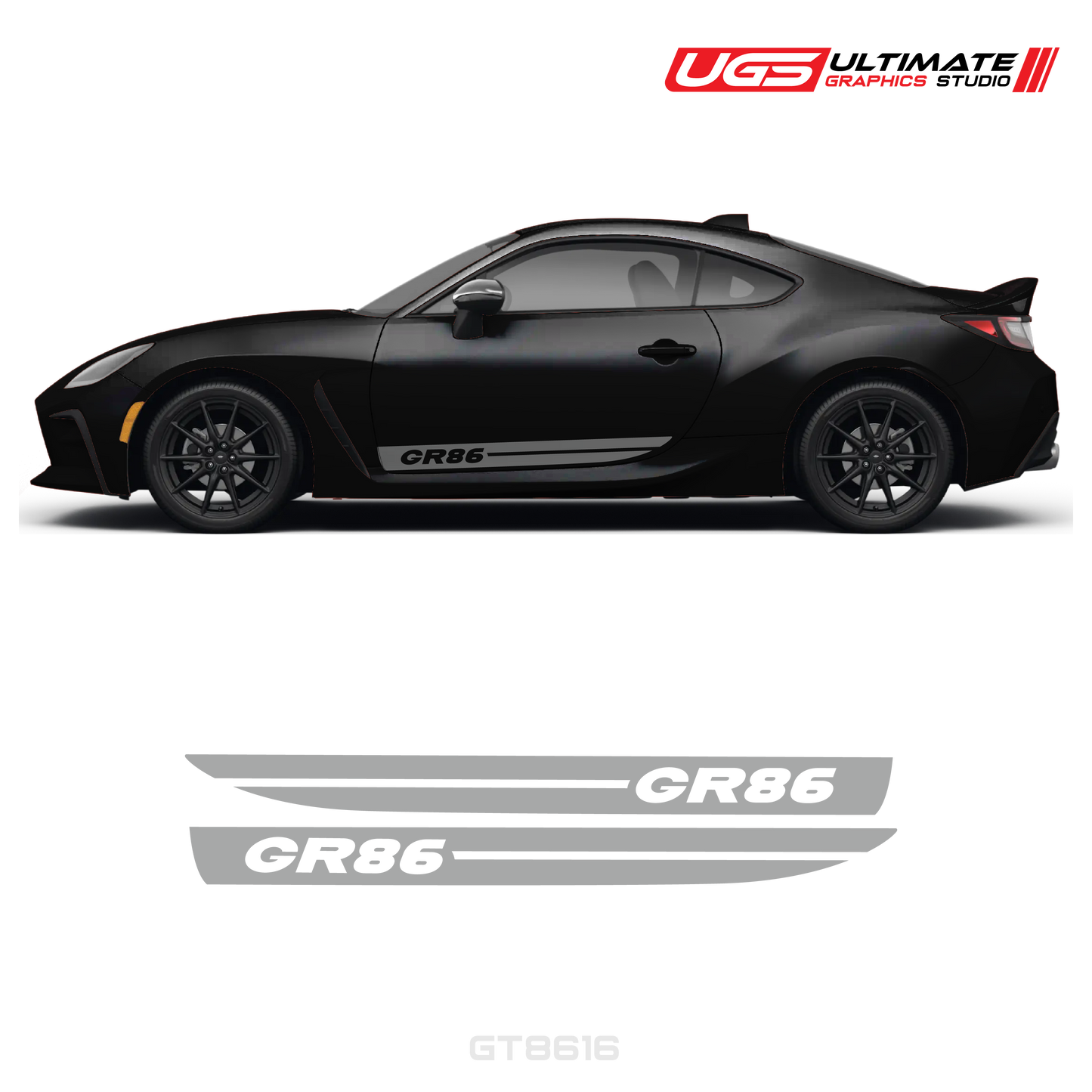 GR86 Side Decal Stripe Kit
