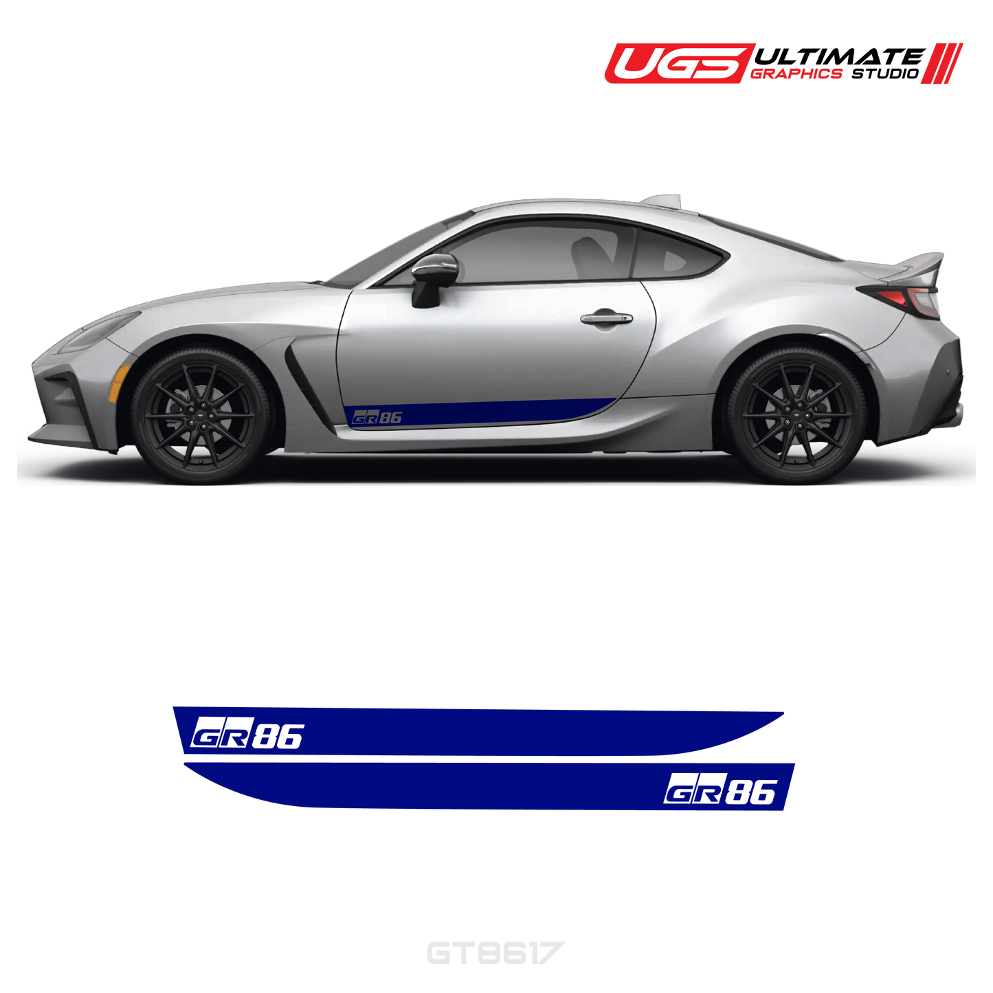 GR86 Side Decal Stripe Set