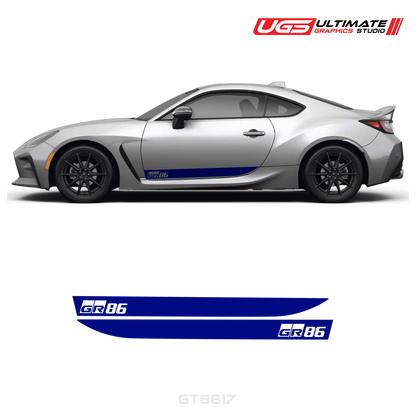 GR86 Side Decal Stripe Set