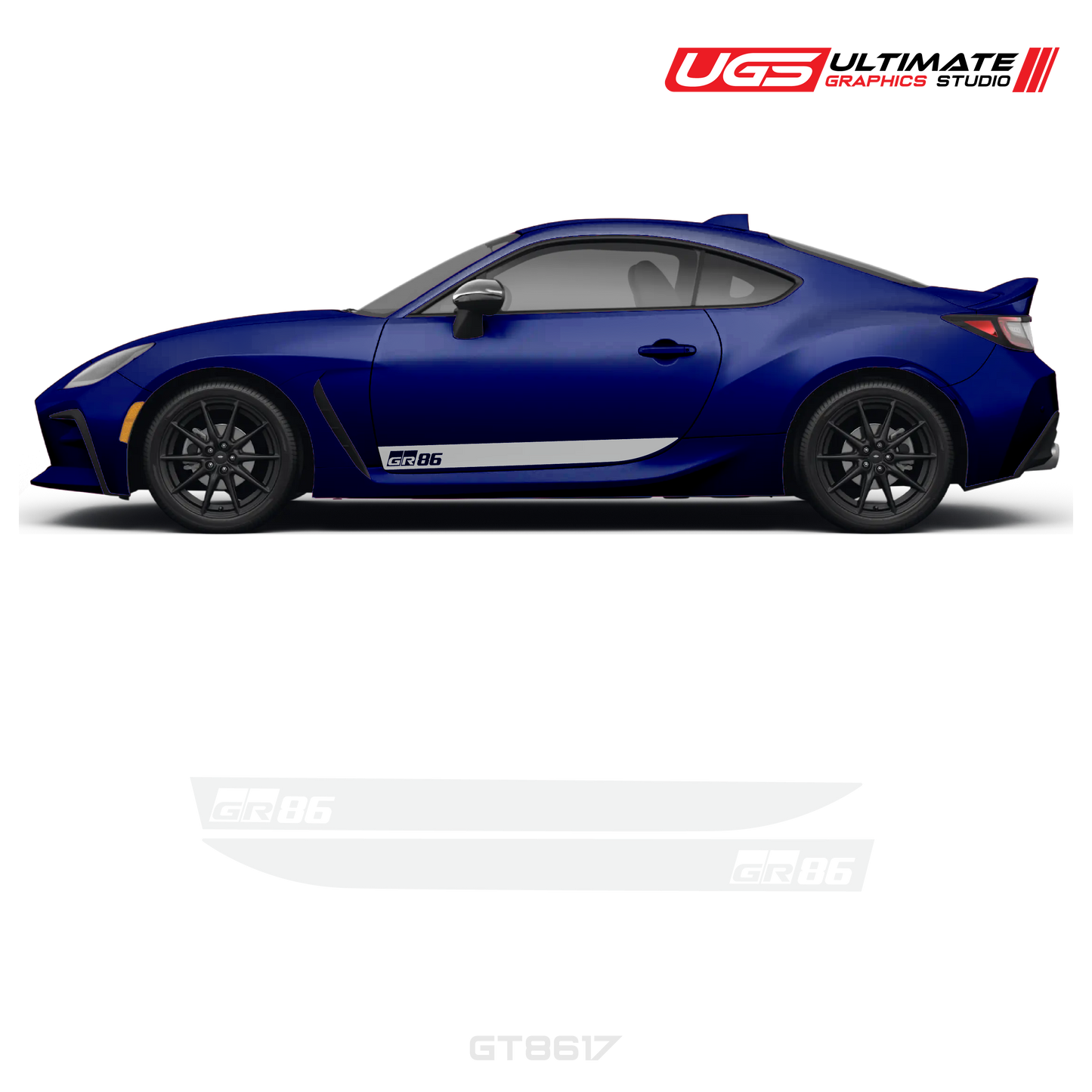 GR86 Side Decal Stripe Set