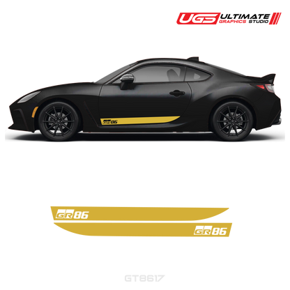 GR86 Side Decal Stripe Set