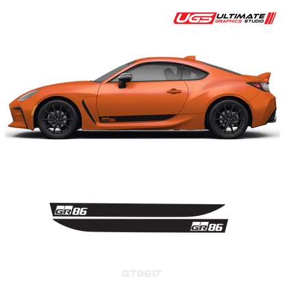 GR86 Side Decal Stripe Set