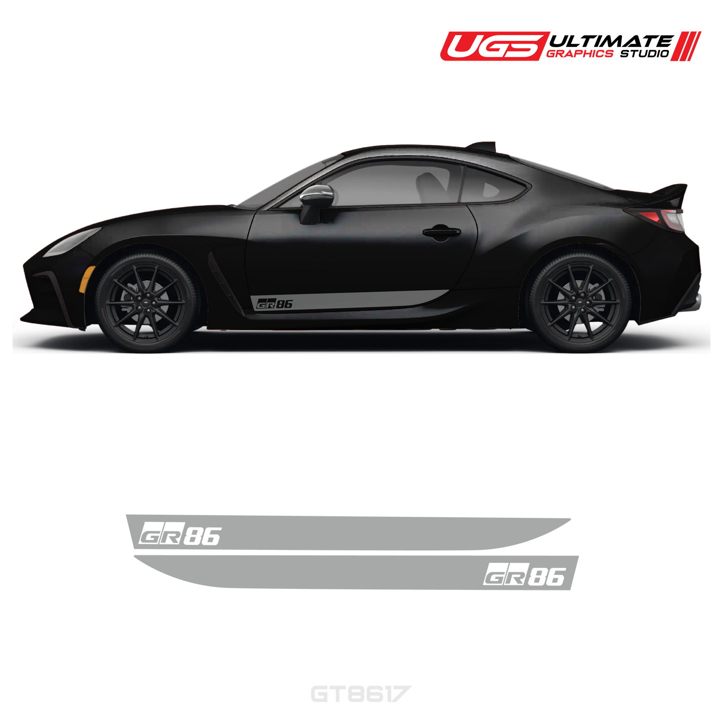 GR86 Side Decal Stripe Set