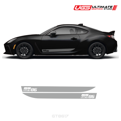 GR86 Side Decal Stripe Set