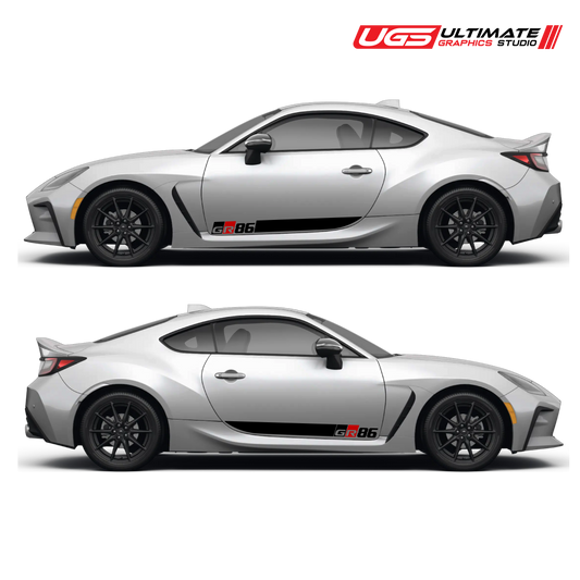 GR86 Side Decal Stripe Set With Accent