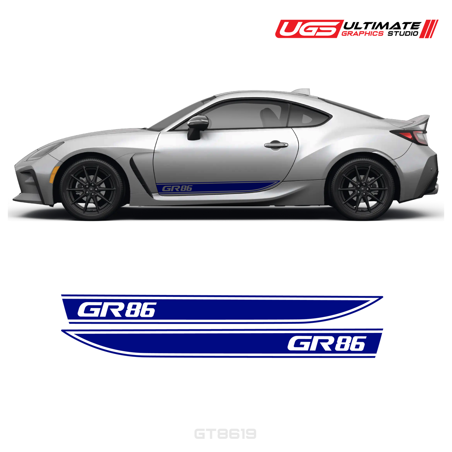 GR86 Side Decal Set With Accent