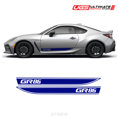 GR86 Side Decal Set With Accent